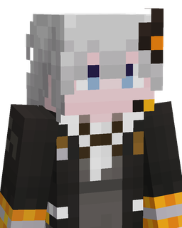 Black skin: bust render