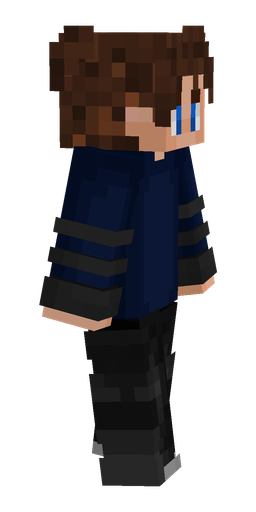 Black skin: body, right side render