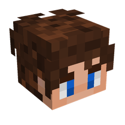 Black skin: head render