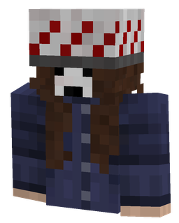 Blue skin: bust render