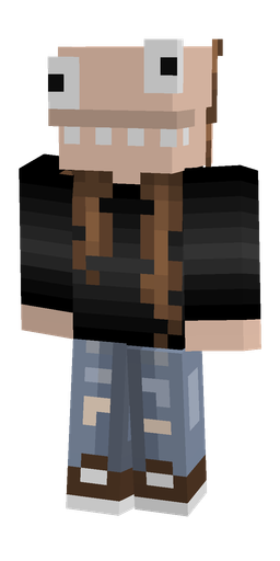 Black skin: body, front render