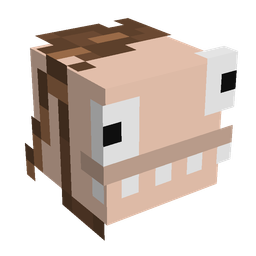 Black skin: head render