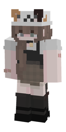 Black skin: body, front render