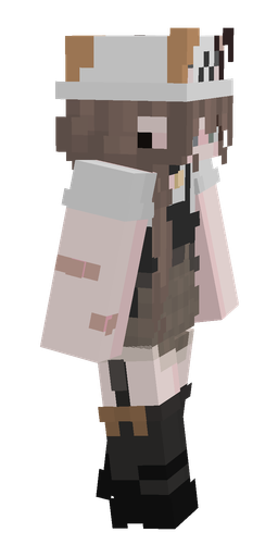 Black skin: body, right side render