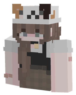 Black skin: bust render