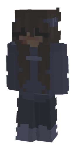 Black skin: body, front render