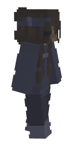 Black skin: body, right side render
