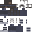 Black skin: raw texture render