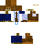 Blue skin: raw texture render