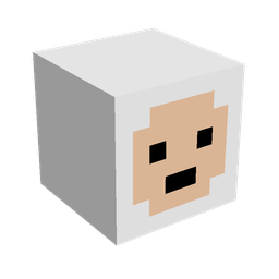 Blue skin: head render
