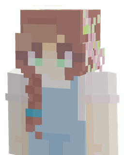Blue skin: bust render