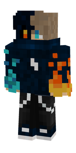 Black skin: body, front render