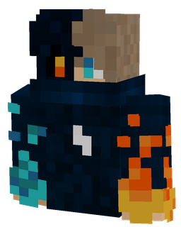 Black skin: bust render