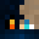 Black skin: face render