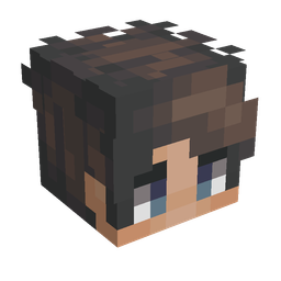 Black skin: head render