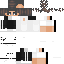 Black skin: raw texture render