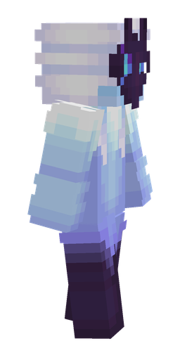 Blue skin: body, right side render