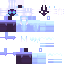 Blue skin: raw texture render
