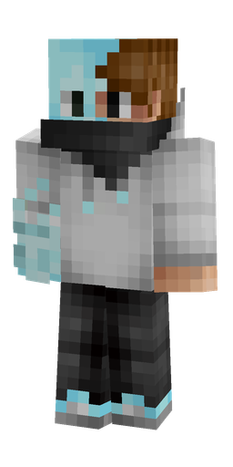 Black skin: body, front render