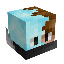 Black skin: head render