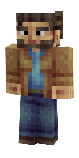 Blue skin: body, front render