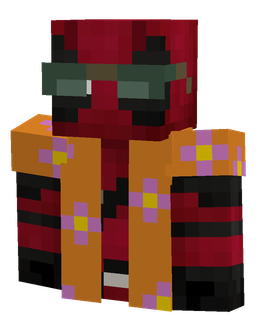 Black skin: bust render