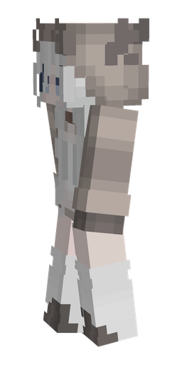Gray skin: body, left side render