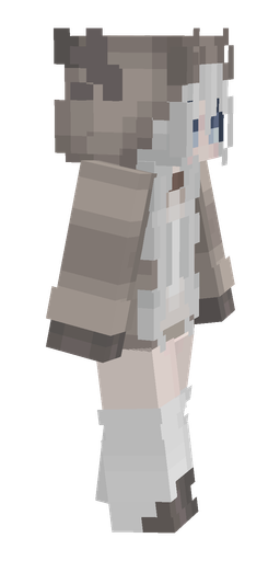 Gray skin: body, right side render