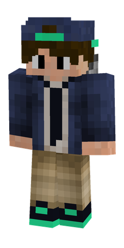 Black skin: body, front render