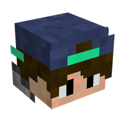 Black skin: head render