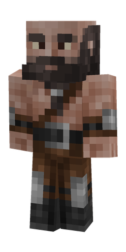 Black skin: body, front render