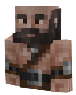 Black skin: bust render
