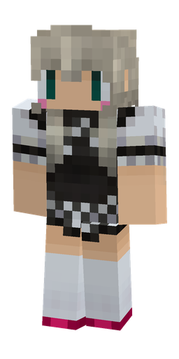 Blue skin: body, front render