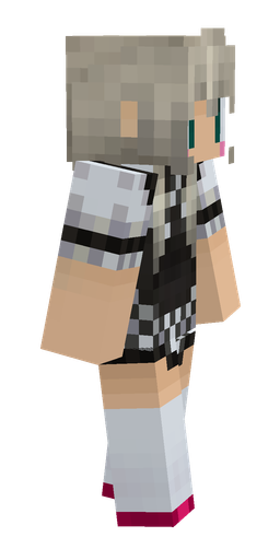 Blue skin: body, right side render