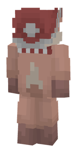 Orange skin: body, back render