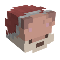 Orange skin: head render