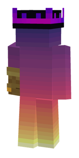 Orange skin: body, back render