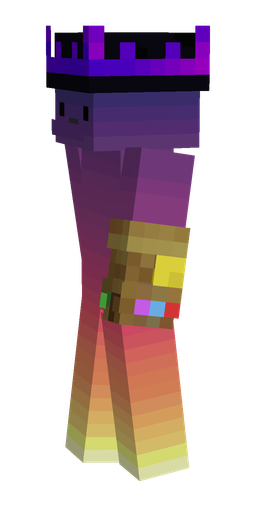 Orange skin: body, left side render