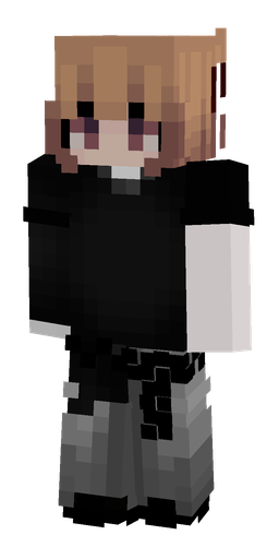 Black skin: body, front render