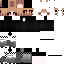 Black skin: raw texture render