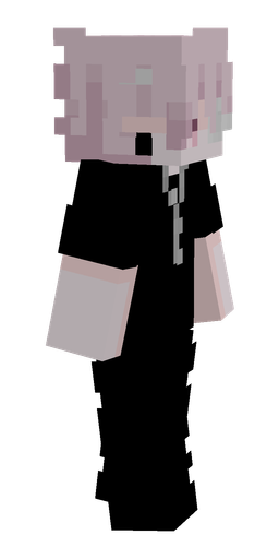 Black skin: body, right side render