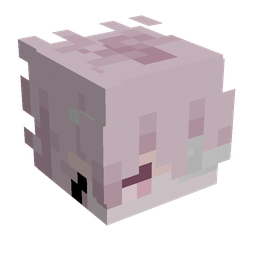 Black skin: head render