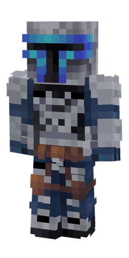 Black skin: body, front render
