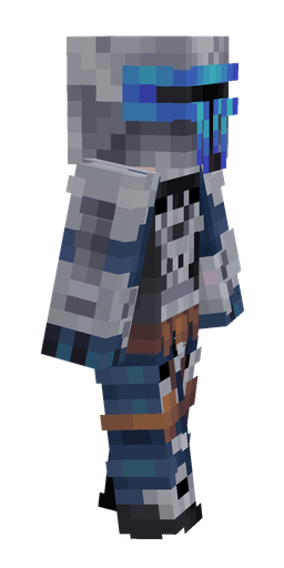 Black skin: body, right side render