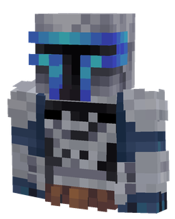 Black skin: bust render