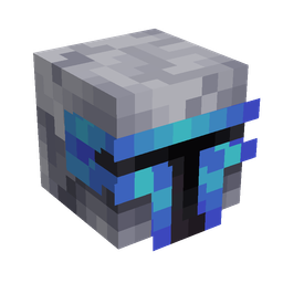 Black skin: head render