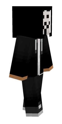 Black skin: body, right side render