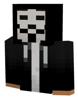 Black skin: bust render