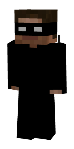 Black skin: body, front render