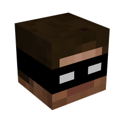 Black skin: head render
